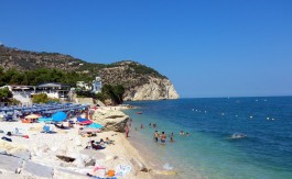 La spiaggia di Tor di Lupo