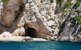 La spiaggia di Cala della Sanguinaria